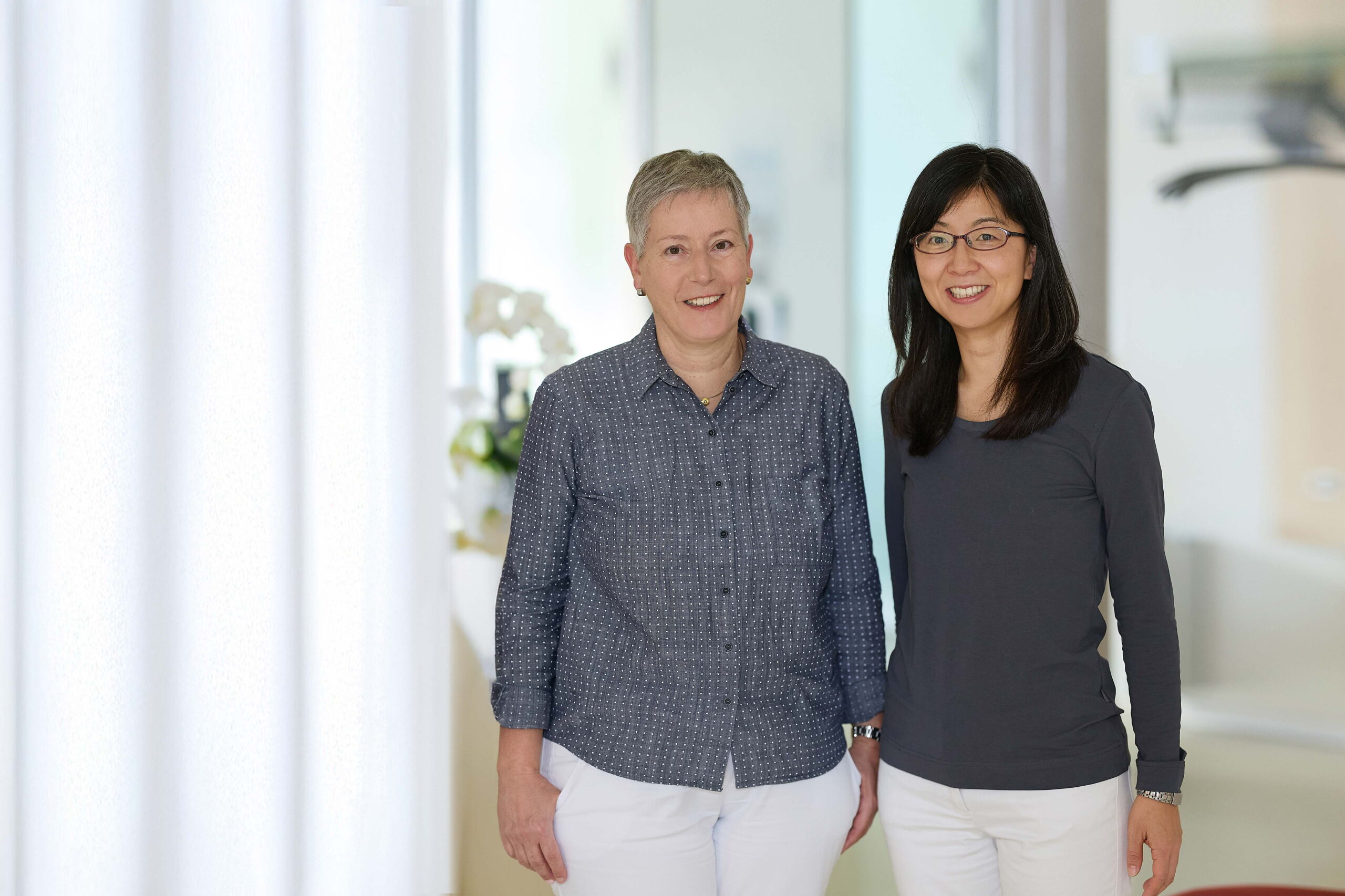 Dr. med. Barbara Lambert-Langer und Dr. Yuko Grichisch